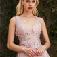 Tulle Corset A-Line Slit Gown Andrea & Leo Couture - A1057 Megara