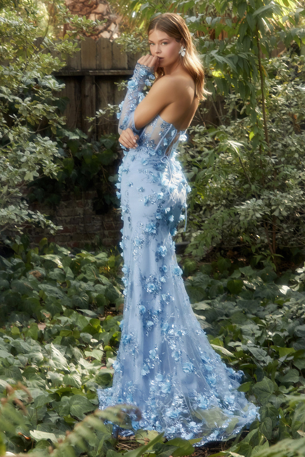 Andrea & Leo A1117 Strapless Mermaid Prom Dress - Mauve / 6 Andrea & Leo A1117 Strapless Mermaid Prom Dress - Mauve / 6