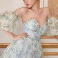 Strapless English Garden Tea Dress by Andrea & Leo Couture A1196 - Special Occasion