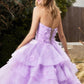 Strapless Peony Petal Layered Ball Gown Andrea & Leo Couture - A1220
