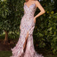 Embellished Feather Mermaid Formal Evening Gown by Andrea & Leo Couture - A1229 - Special Occasion