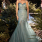 Fit & Flare Sweetheart Neckline Formal Evening Gown by Andrea & Leo Couture - A1232 - Special Occasion