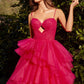Tiered Ruffle Sweetheart A-Line Formal Evening Gown by Andrea & Leo Couture - A1238 - Special Occasion