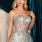 Embellished A-Line Tulle Formal Evening Gown by Andrea & Leo Couture - A1258 - Special Occasion