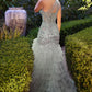 One Shoulder Tulle Mermaid Formal Evening Gown by Andrea & Leo Couture - A1260- Special Occasion