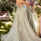 Andrea & Leo Couture A1261 Embellished A-Line Layered Tulle Gown - Special Occasion/Curves