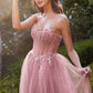 Andrea & Leo Couture A1267 Strapless A-Line Corset Gown - Special Occasion