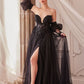 Strapless Layered Tulle Formal Evening Gown by Andrea & Leo Couture - A1303 - Special Occasion