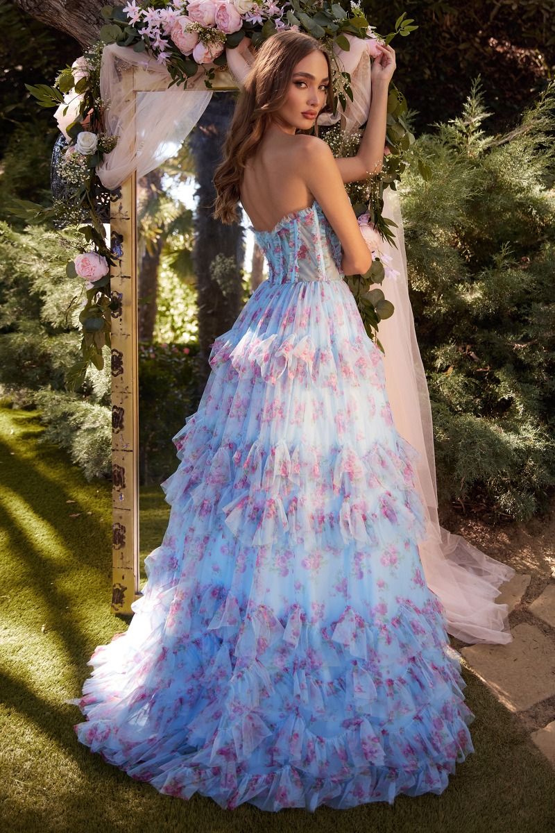 strapless open back dress Champagne Halter Sleeveless Lace Mermaid Prom Dresses main image 1