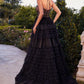 Halter Ruffled Tulle Formal Evening Gown by Andrea & Leo Couture - A1335 - Special Occasion