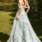 Off The Shoulder A-Line Formal Evening Gown by Andrea & Leo Couture - A1343 - Special Occasion