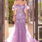Strapless V-Neck Mermaid Formal Evening Gown by Andrea & Leo Couture - A1354 - Special Occasion/Curves