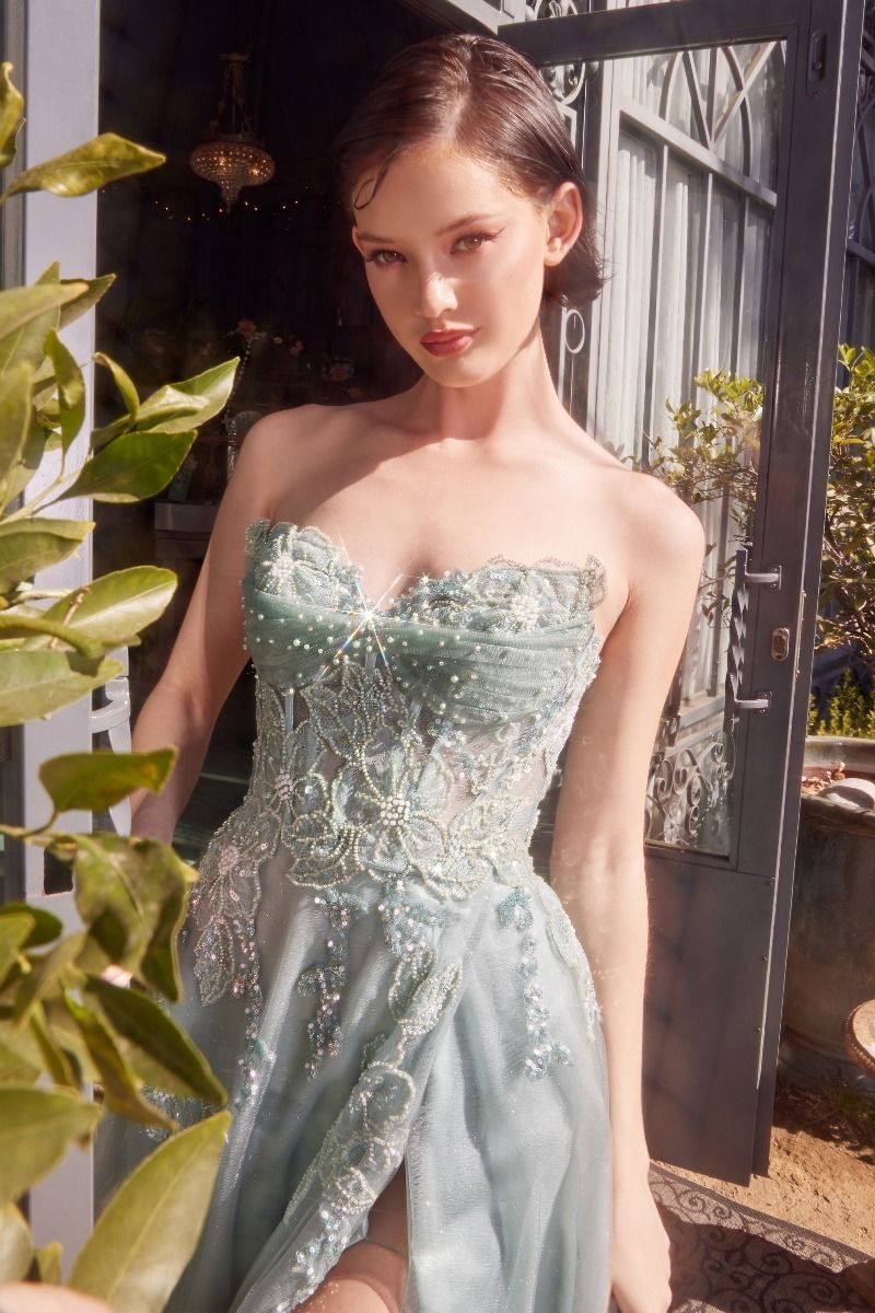 Andrea and Leo A1378 Prom Dress - Mauve-Pink