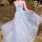 Scoop Neckline Layered Tulle A-Line Gown by Andrea and Leo A1437 - Special Occasion