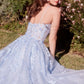 Scoop Neckline Layered Tulle A-Line Gown by Andrea and Leo A1437 - Special Occasion