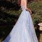 Scoop Neckline Layered Tulle A-Line Gown by Andrea and Leo A1437 - Special Occasion