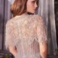Embellished Bodice High Neckline Gown by Andrea and Leo A1444 - Special Occasion
