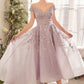 Illusion Neckline A-Line Gown by Andrea and Leo A1454 - Special Occasion