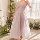 Illusion Neckline A-Line Gown by Andrea and Leo A1454 - Special Occasion