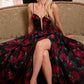 Soft Organza Plunging Neckline A-Line Gown by Andrea and Leo A1465 - Special Occasion