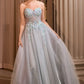 Strapless Sweetheart Neckline Gown by Andrea and Leo A1478 - Special Occasion