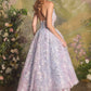 Embroidery Strapless A-Line Gown by Andrea and Leo A1485 - Special Occasion