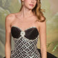 Beaded Strapless Sweetheart Gown by Andrea and Leo A1486 - Special Occasion