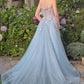 Glitter Illusion Layered Tulle Gown by Andrea and Leo A1490 - Special Occasion