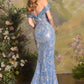 Off Shoulder Neckline Gown by Andrea and Leo A1496 - Special Occasion