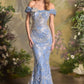Off Shoulder Neckline Gown by Andrea and Leo A1496 - Special Occasion