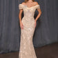 Off Shoulder Neckline Gown by Andrea and Leo A1496 - Special Occasion