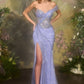 Off Shoulder Sweetheart Neck Gown by Andrea and Leo A1498 - Special Occasion