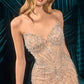 Beadwork Sweetheart Neckline Gown by Andrea and Leo A1503 - Special Occasion