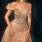 Plunging Sweetheart Layered Tulle Gown by Andrea and Leo A1505 - Special Occasion