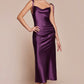 Cinderella Divine - BD103 Slim Fit Satin Midi/Short Dress