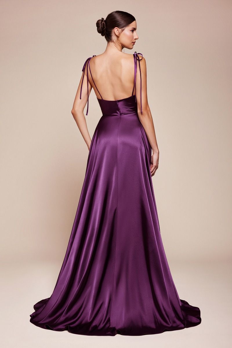 Cowl Neck Satin Bridesmaids Dress BD104 | Sentani Boutique Sienna / L Cowl Neck Satin Bridesmaids Dress BD104 | Sentani Boutique Sienna / L