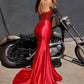 Strapless Leg Slit Mermaid Gown By Ladivine C170 - Women Evening Formal Gown - Special Occasion