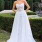 3D Floral Sweetheart Neckline Bridal Gown By Ladivine C174W - Women Evening Formal Gown