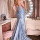 Crystal Sweetheart Neckline Gown By Ladivine CA121 - Women Evening Formal Gown - Special Occasion
