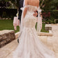 Off Shoulder Mermaid Bridal Gown by Ladivine - CB125W