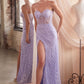 Strapless Sweetheart Neckline Gown by Cinderella Divine CB136 - Special Occasion