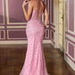 Fitted Sweetheart Neckline Gown By Ladivine CC3902 - Women Evening Formal Gown - Special Occasion