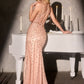 Fitted Sweetheart Neckline Gown By Ladivine CC3902 - Women Evening Formal Gown - Special Occasion