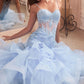 Embroidered Sweetheart Neckline Mermaid Gown by Cinderella Divine CC8915 - Special Occasion