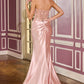 Embellished Sweetheart Neckline Gown By Ladivine CC9031 - Women Evening Formal Gown - Special Occasion