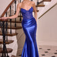 Embellished Sweetheart Neckline Gown By Ladivine CC9031 - Women Evening Formal Gown - Special Occasion