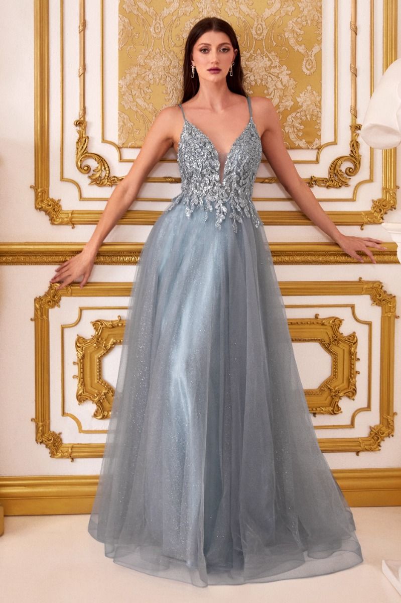 A-Line Layered Tulle Dress by Cinderella Divine