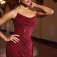 Strapless Draped Neckline Gown By Ladivine CD396 - Women Evening Formal Gown - Special Occasion