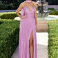 Strapless Sweetheart A-Line Gown By Ladivine CD410 - Women Evening Formal Gown - Special Occasion/Curves
