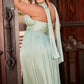 Strapless Sweetheart A-Line Gown By Ladivine CD410 - Women Evening Formal Gown - Special Occasion/Curves